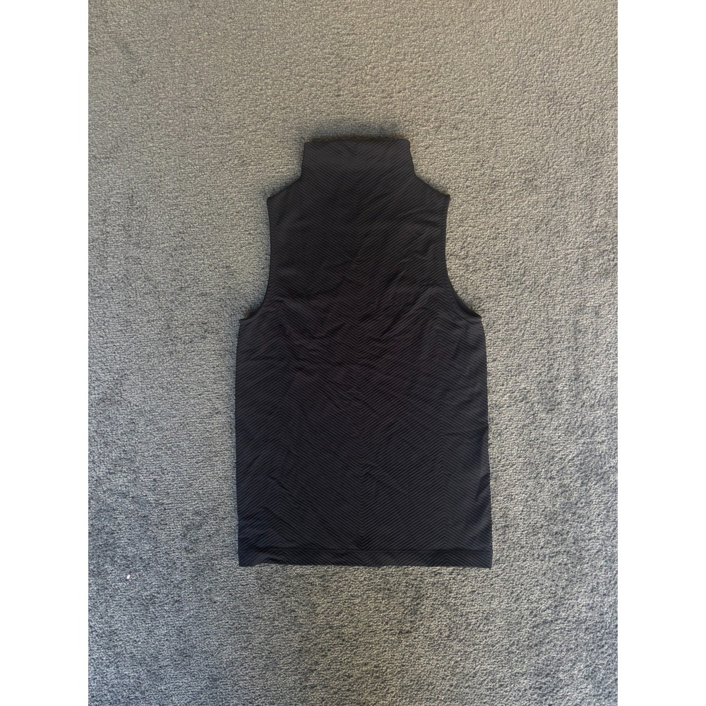 Athleta Sweater Women's Size Small Black Nylon Stretch Mock Neck Pullover‎